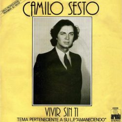 1980 Sencillo Vivir sin ti Promocional